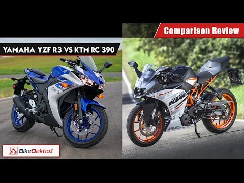 Yamaha R3 vs KTM RC390 | Comparison Review | BikeDekho.com 