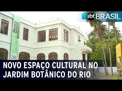 RJ: Inauguração de museu no Jardim Botânico | SBT Brasil (09/03/24)