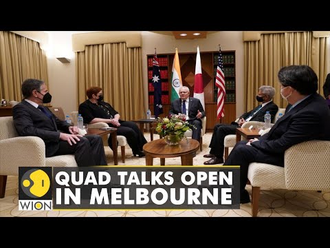 Quad talks open in Melbourne; vaccine, tech and China on agenda | Latest English News | WION