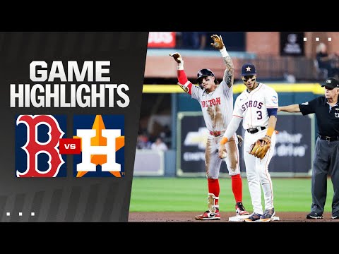 Red Sox vs. Astros Game Highlights (8/20/24) | MLB Highlights