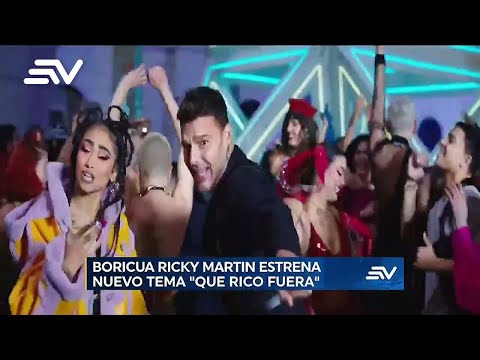 Ricky Martin estrena nuevo tema Qué rico fuera