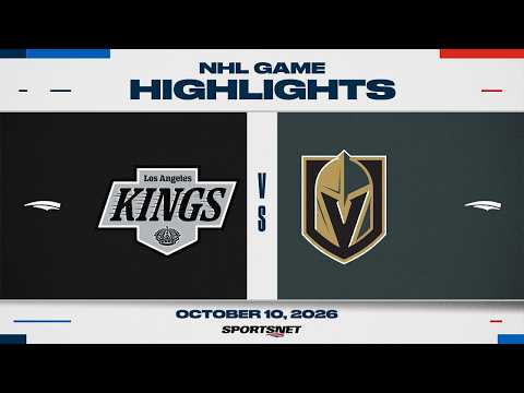 NHL 하이라이트 | 킹스 대 골든 나이츠 - 2026년 10월 11일