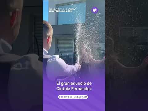 El gran anuncio de Cinthia Fernández - Minuto Neuquén Show