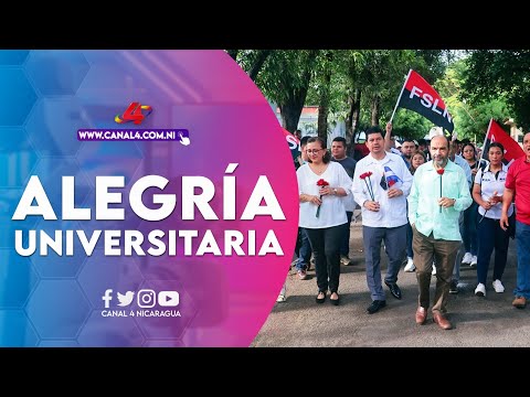 UNAN-Managua conmemora el día de la dignidad y alegría universitaria