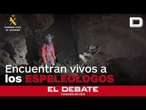 Encuentran vivos a los dos espeleólogos desaparecidos en una cueva en Cantabria