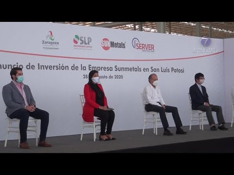 Con una inversión de 20 MDD, Sunmetals construirá planta de operaciones en Villa de Zaragoza.
