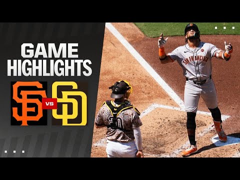 Giants vs. Padres Game Highlights (9/8/24) | MLB Highlights