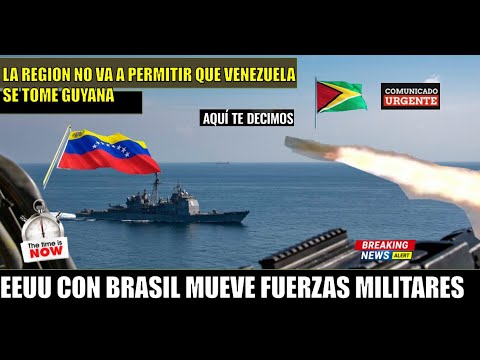 Brasil desplaza militares CONFLICTO GUYANA una guerra con Venezuela es REAL por ESEQUIBO