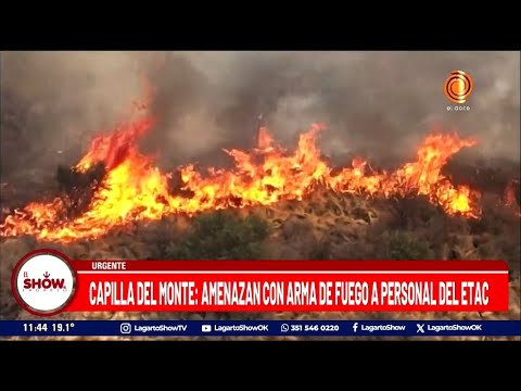 CAPILLA DEL MONTE amenazan con arma de fuego a personal del ETAC - Noticias de Córdoba