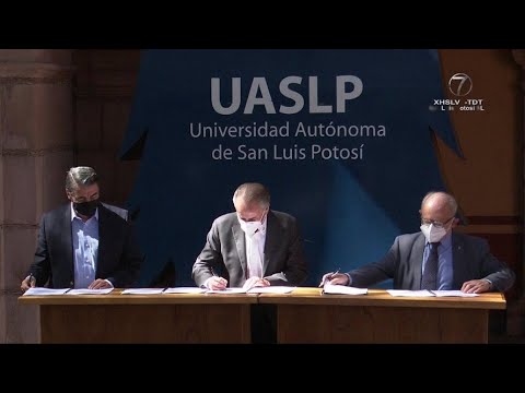El INAH y la UASLP firman convenio de colaboración para la preservación de edificios históricos.
