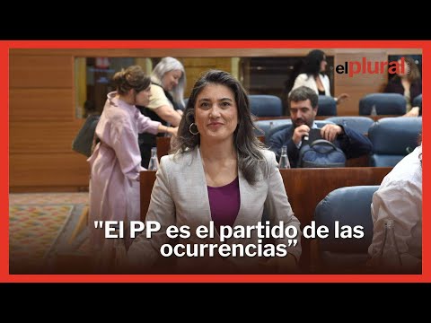 Manuela Bergerot (Más Madrid) a Ayuso: En el PP solo defienden una familia, la suya