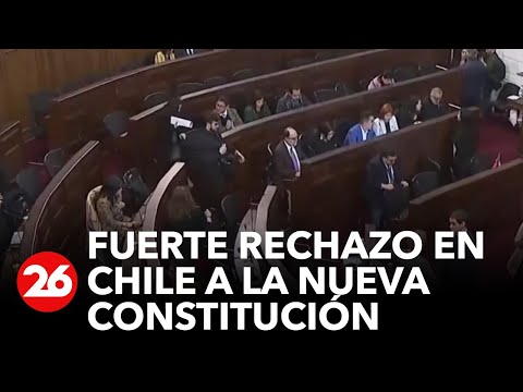 Fuerte rechazo a la nueva Constitución en Chile