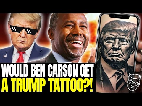 I Asked Dr. Ben Carson if He’s Gonna Get A Trump Mugshot Tattoo Like Rappers | Answer Had Me Rolling