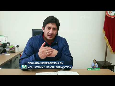 Declaran emergencia en cantón Montúfar por lluvias