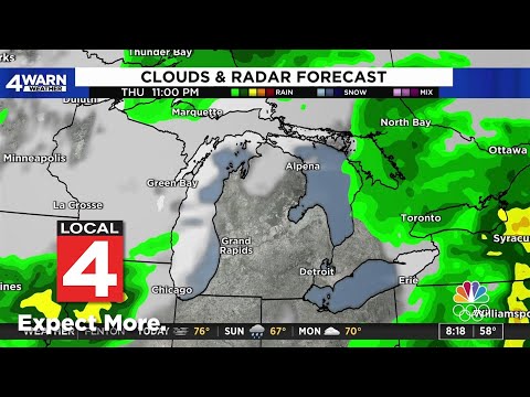 Metro Detroit weather forecast May 4, 2024 -- 8 a.m. Update