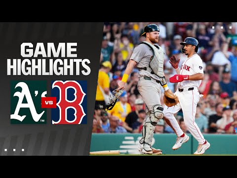 As vs. Red Sox Game Highlights (7/11/24) | MLB Highlights