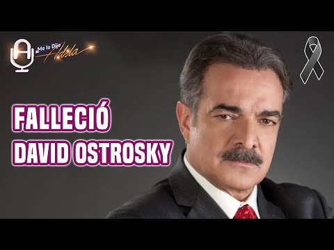 Muere un gran VILLANO de la TELEVISIÓN MEXICANA David OSTROSKY | #MLDA