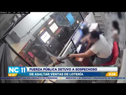 (VIDEO): Así asaltaron puesto de lotería en Puntarenas
