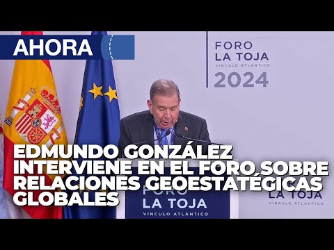 Edmundo González interviene en Foro sobre relaciones Geoestratégicas Globales - En Vivo | 4oct