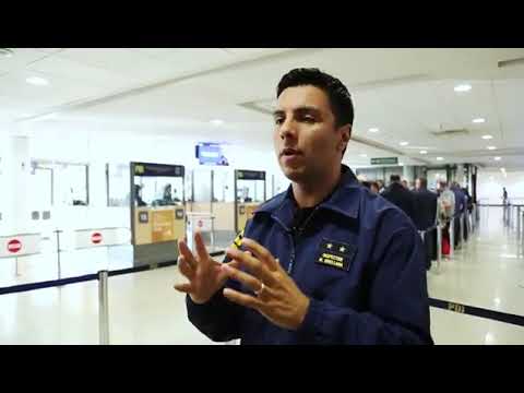 Funcionarios de PDI explica procesos de control en el aeropuerto, ECNM, Canal 13
