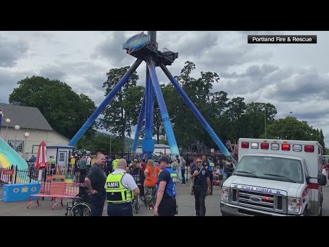 Nearly 30 riders got stuck mid-air at an Oregon amusement park