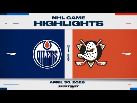 NHL Game 6 Highlights | Oilers vs. Ducks - April 30, 2026