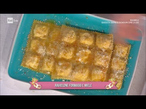 Raviolone formaggi e miele - È sempre mezzogiorno - 12/02/2024