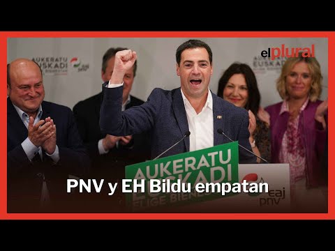 El PNV gana las elecciones, aunque empata en diputados con Bildu, y seguirá gobernando con el PSOE