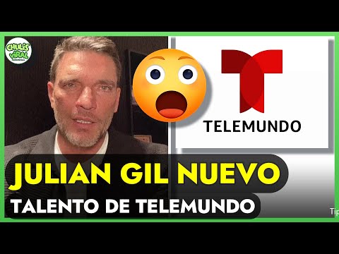 Julián Gil NUEVO TALENTO de Telemundo? El conductor compartió esta foto