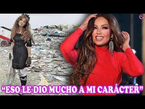 THALÍA HABLA DE COMO FUE GRABAR ‘MARÍA LA DEL BARRIO’ EN UN BASURERO