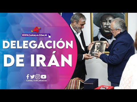 Presidente de la Asamblea Nacional de Nicaragua se reúne con delegación de Irán