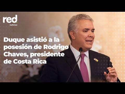 Red+ | Iván Duque asistió a la posesión de Rodrigo Chaves, nuevo presidente de Costa Rica