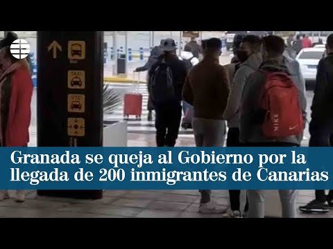 Granada se queja al Gobierno por la llegada de 200 inmigrantes de Canarias