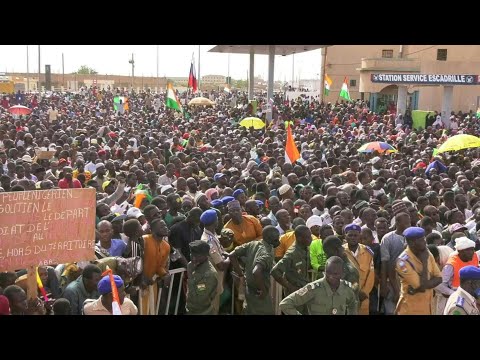 Niger: des milliers de manifestants demandent le départ des soldats français | AFP