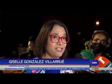 Ministra Giselle Gonza?lez se refierio? a las actividades de carnaval en el Casco Antiguo
