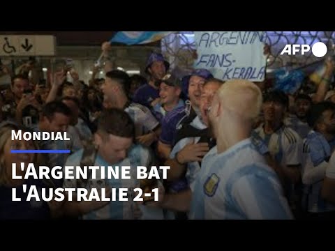 Mondial: l'Argentine de Messi bat l'Australie (2-1) | AFP