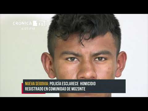 Lo mató a patadas: Capturan al autor de homicidio en Nueva Segovia - Nicaragua