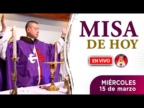 MISA de HOY  EN VIVO  | miércoles 15 de Marzo 2023 | Heraldos del Evangelio El Salvador