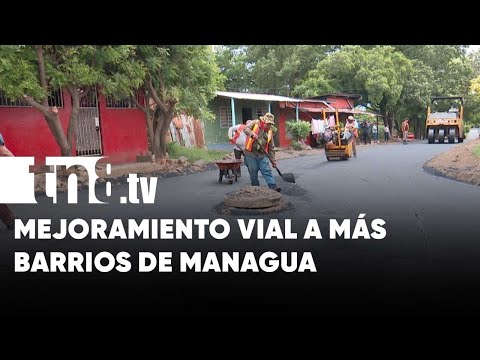 Avanza ejecución eficiente del programa Calles para el Pueblo en Managua - Nicaragua