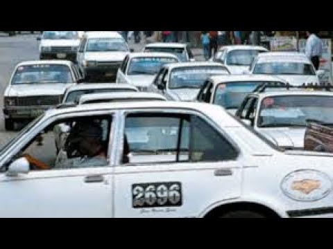 Taxistas exigen un bono para subsistir