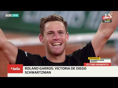 Roland Garros: Diego Schwartzman le ganó a Thiem y es semifinalista