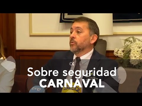 Bermúdez valora la Seguridad que habrá en el carnaval de Santa Cruz de Tenerife