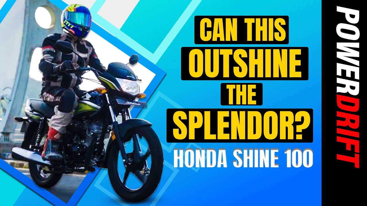 Honda Shine 100 | Splendor watch out! | Hinglish Review | PowerDrift