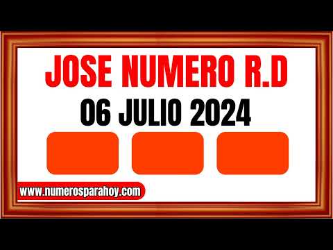 NÚMEROS DE HOY SÁBADO 6 DE JULIO DE 2024