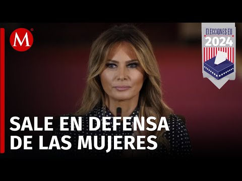 Melania Trump se pronuncia a favor del derecho al aborto