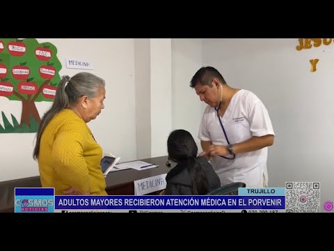 Trujillo: adultos mayores recibieron atención médica en El Porvenir