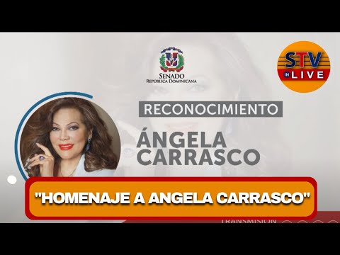 Presidente del Senado Eduardo Estrella realiza homenaje a Angela Carrasco