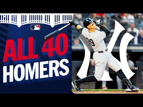 ALL 40 HOMERS: Aaron Judge MASHING in 2025!