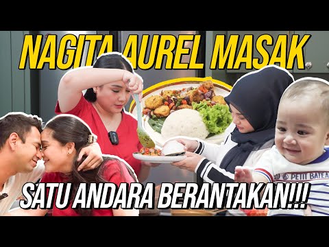 RAFFI SHOCK!!! NAGITA AUREL RUSUH BANGET BIKIN MASAKAN SPESIAL TERENAK SEJAGAT RAYA....