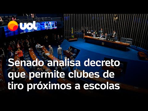 Senado decide se derruba decreto de Lula sobre armas e libera clubes de tiro perto de escolas